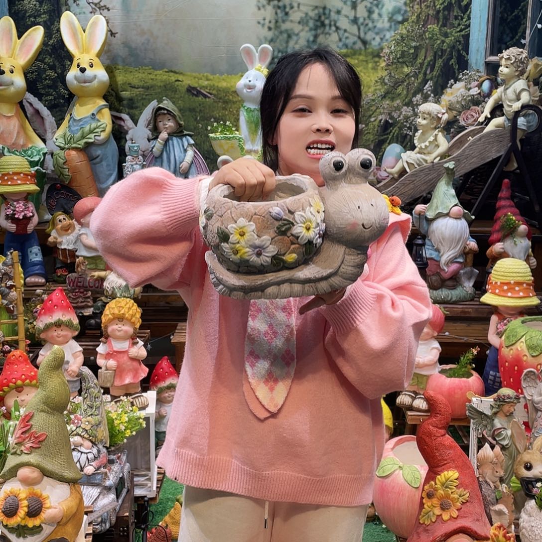 摆件花园摆件红红火火