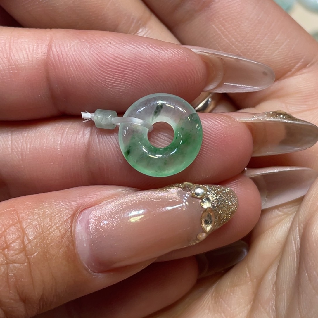 颈饰未镶嵌翡翠甜甜圈