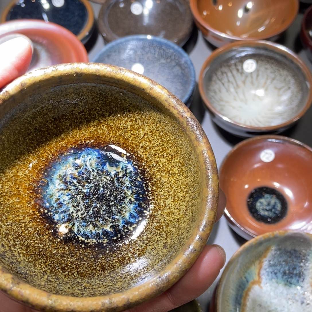 茶盏最***n135 建窑建盏壹铭建盏