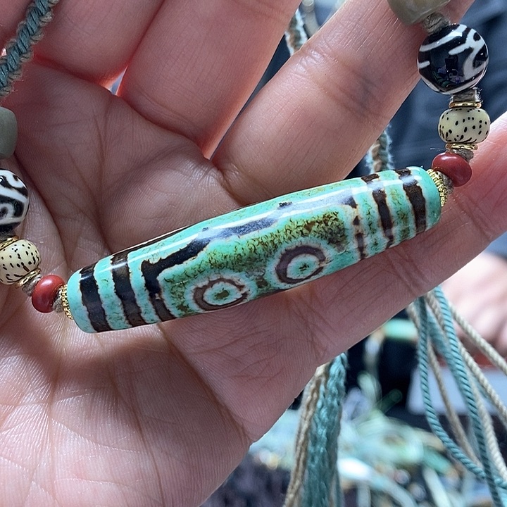 玛瑙/玉髓颈饰合金