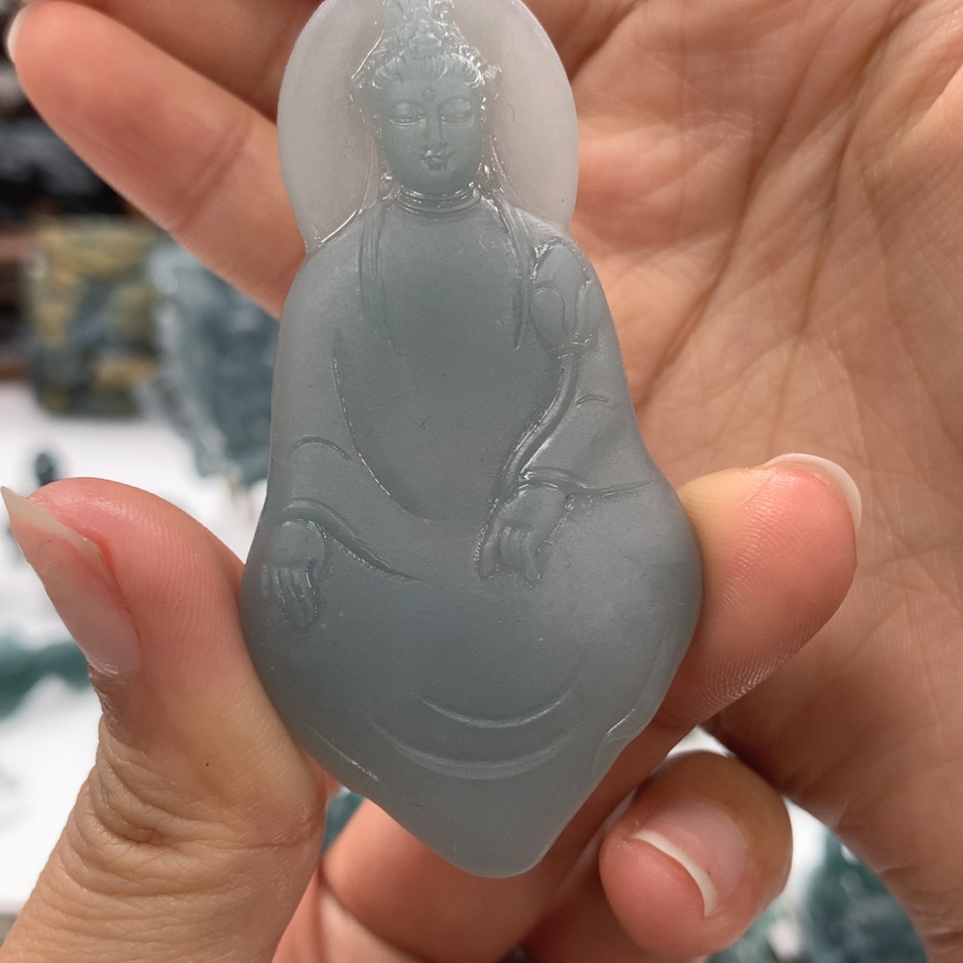 定制翡翠未镶嵌毛货不退不换