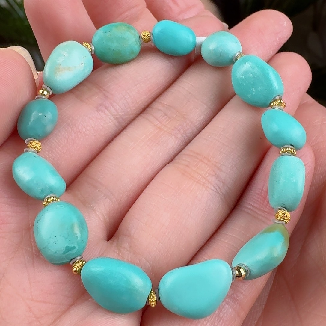 绿松石珠宝奇石未镶嵌