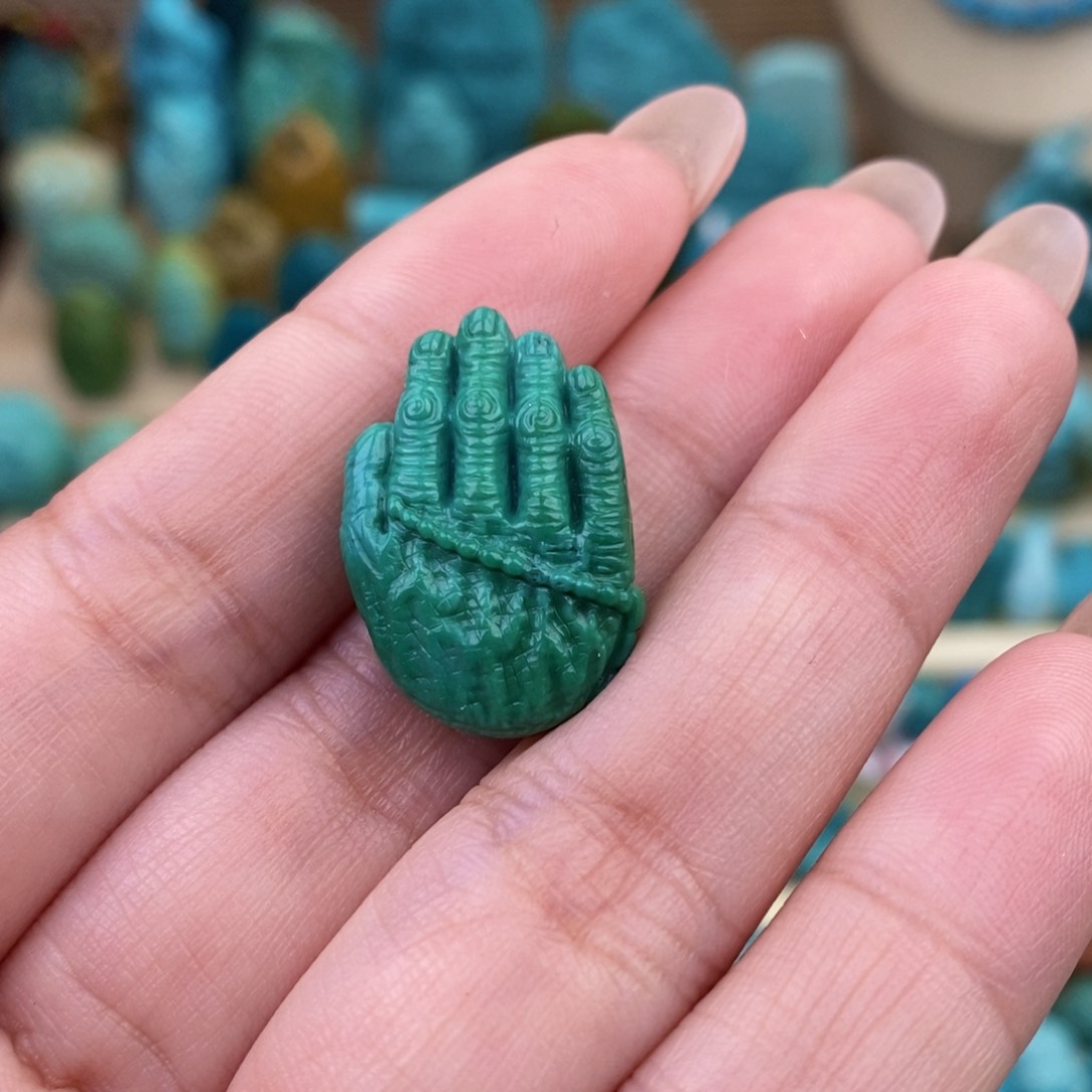 绿松石珠宝奇石未镶嵌