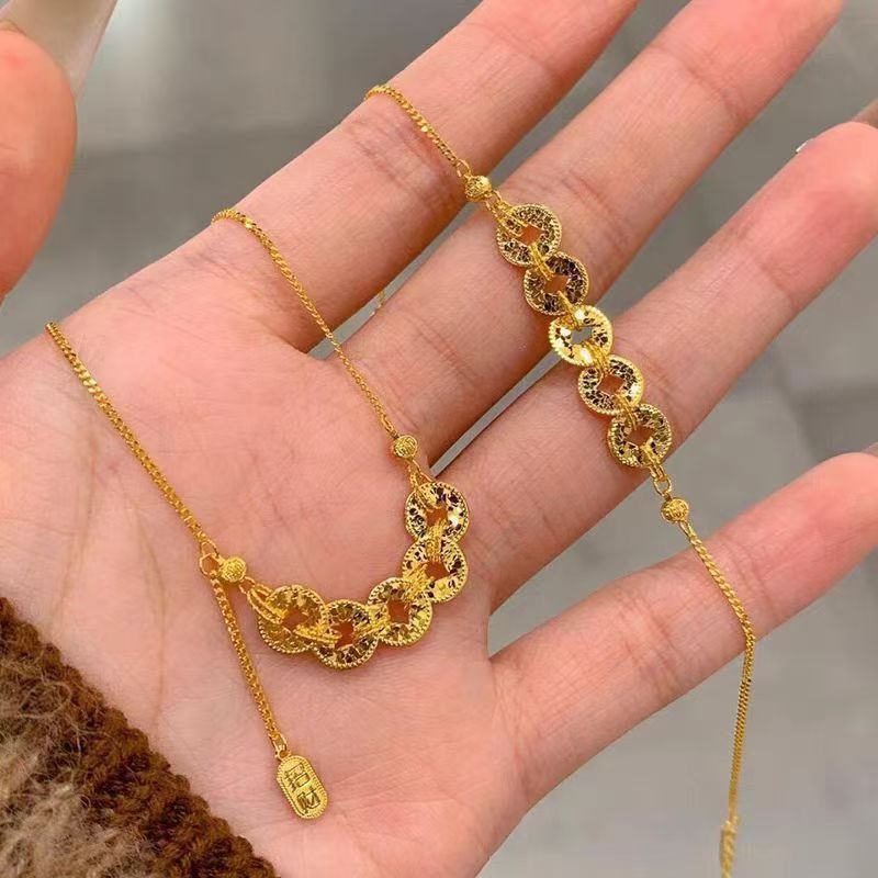 合金项链 （直播间下单专用链接）项链2025新款爆闪精致双面