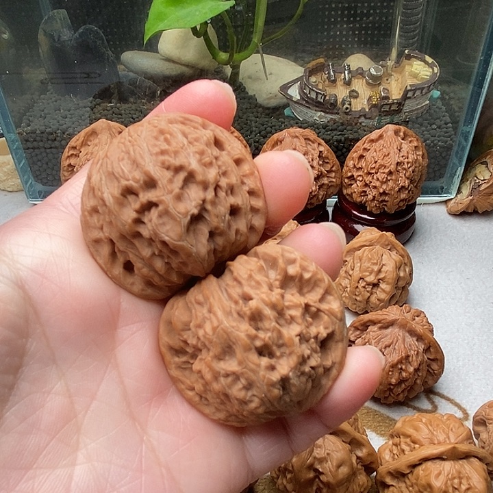 吊坠文玩核桃磨盘