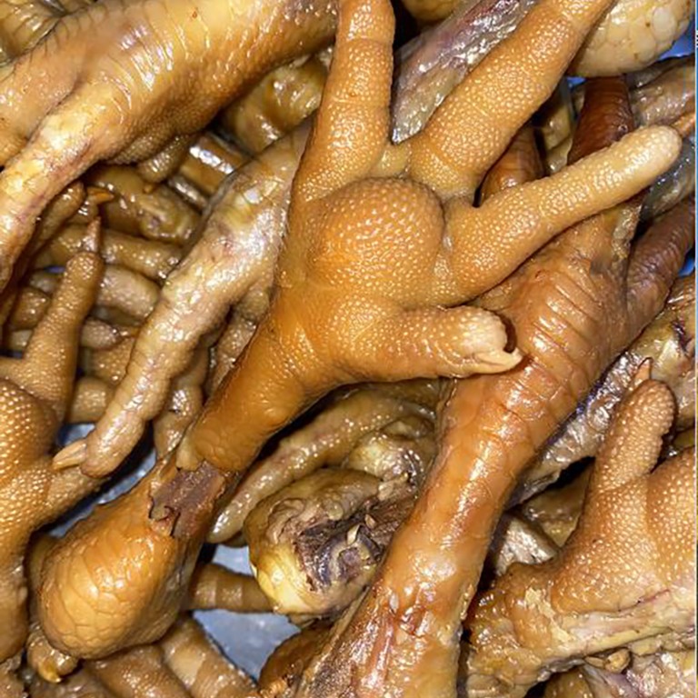 哈尔滨商委熏酱鸡爪子散装 500克