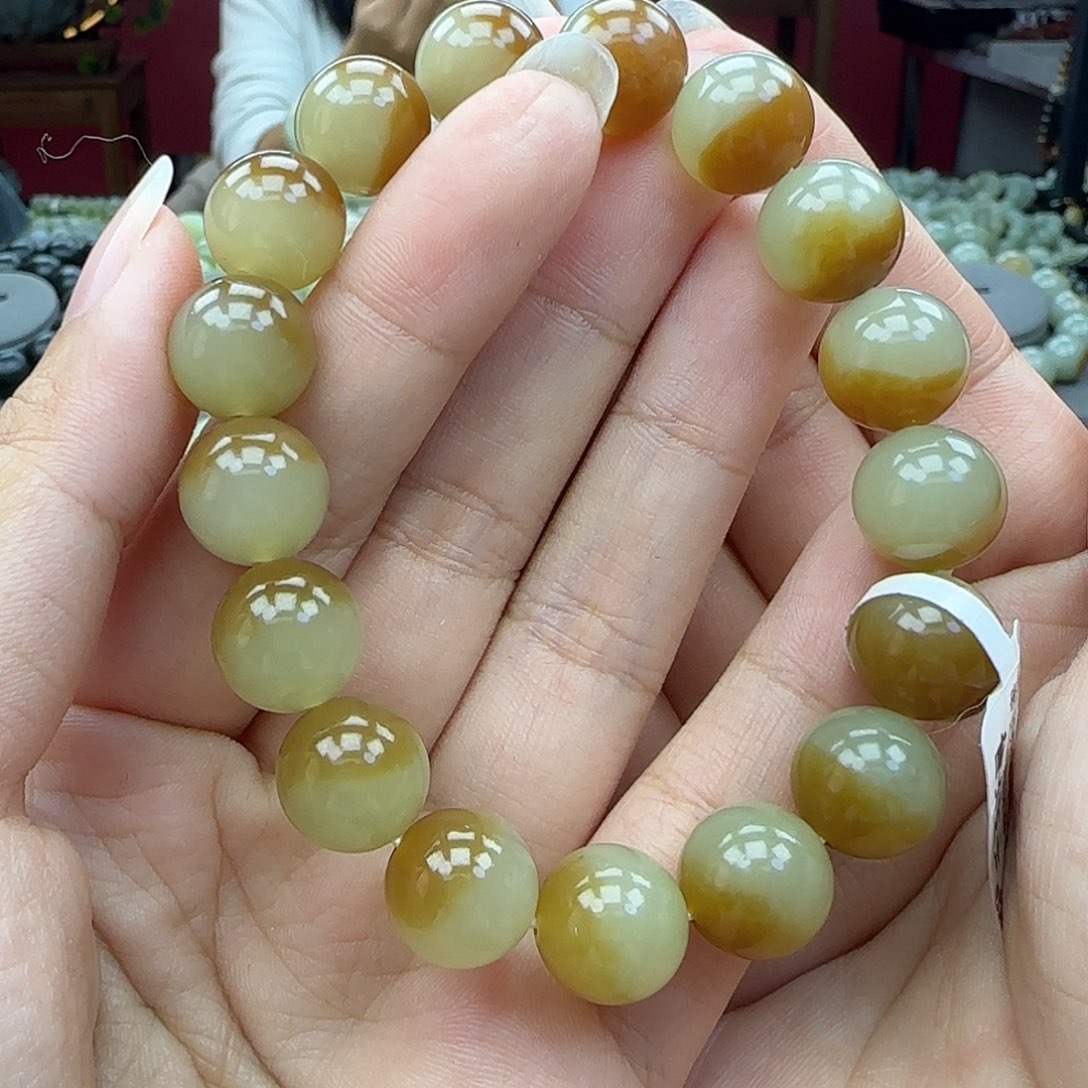 和田玉手链未镶嵌