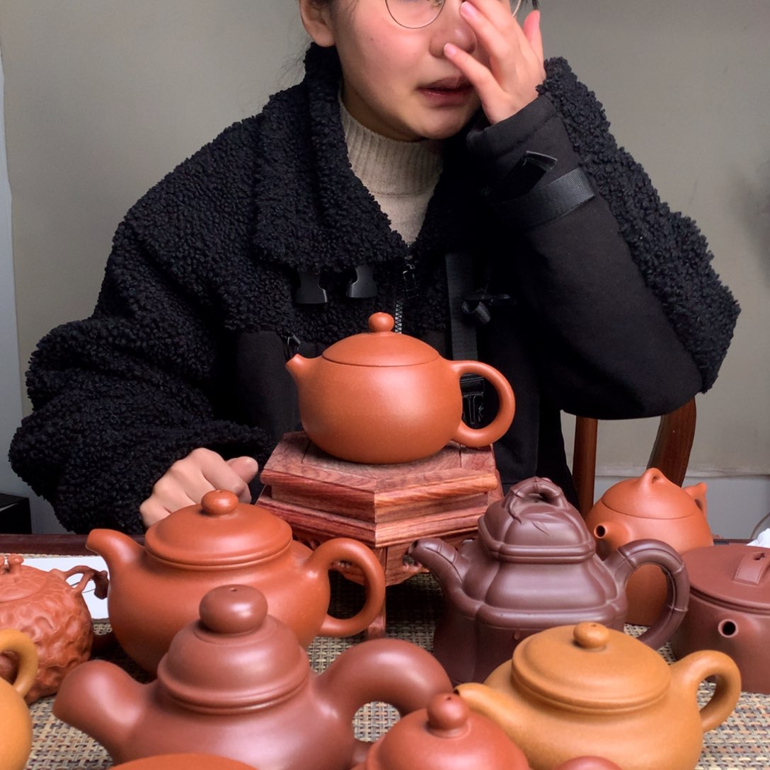 紫砂茶壶诗**意宜兴紫砂壶茶壶原矿紫砂壶