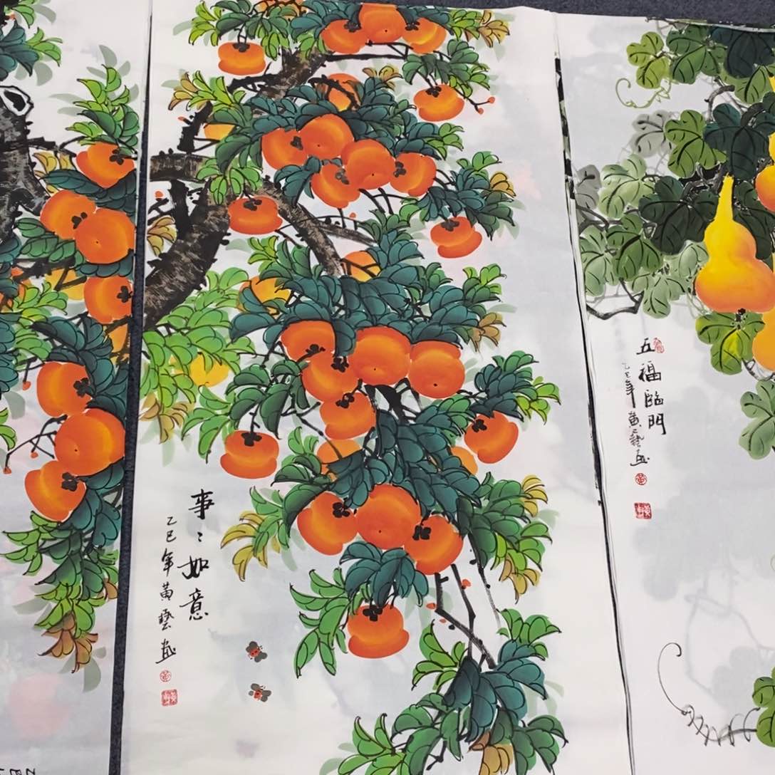 国画c***k尺寸140✖️70四尺精品手绘画