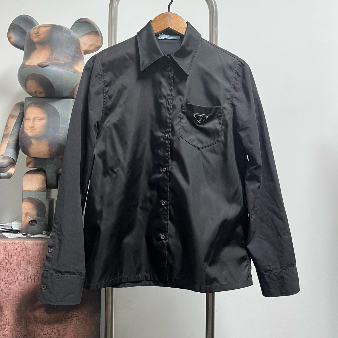 Prada普拉达三角标外套 L0506 尺码：42 衣长66 胸围50 新旧：99新