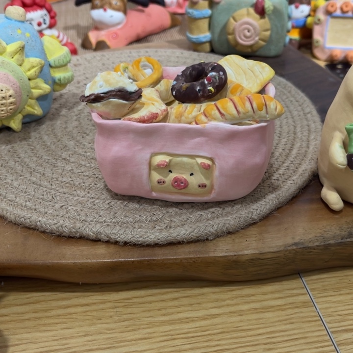 清***欢瓷片景德镇陶瓷手作预售