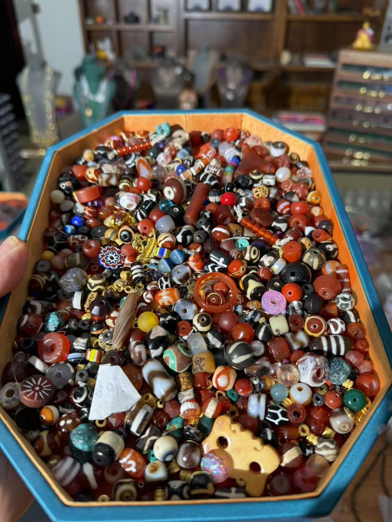 10-99元选项直播定制自选石英岩玛瑙玉石文玩配件多样