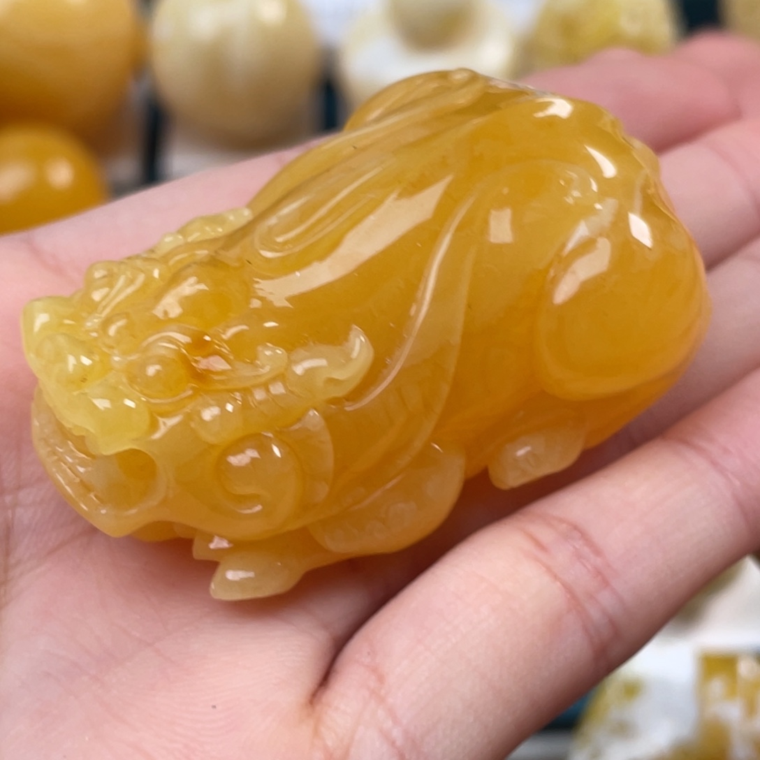 蜜蜡未镶嵌珠宝奇石微瑕