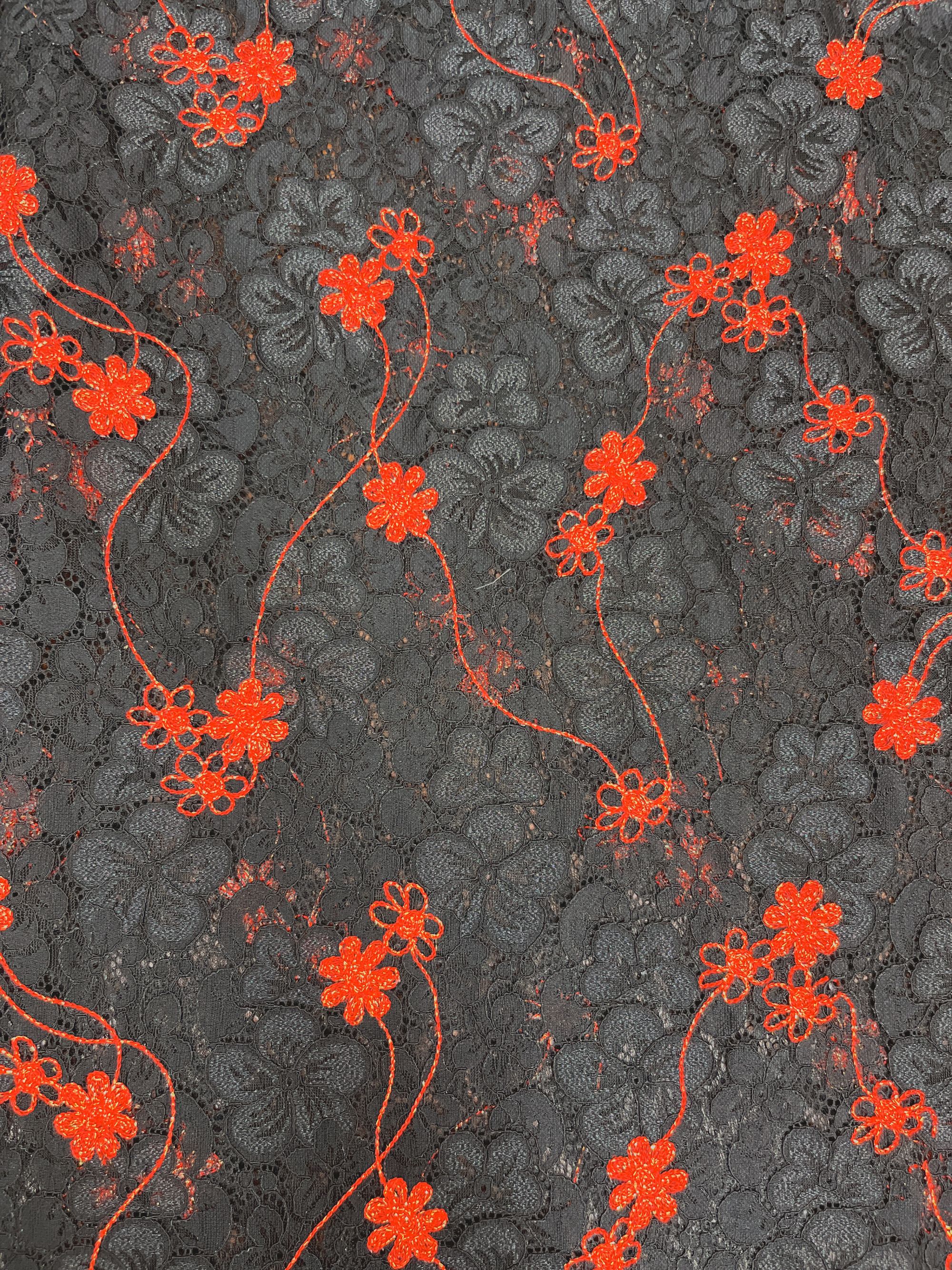 2025年新款高货新中式国风布料提花布料刺绣