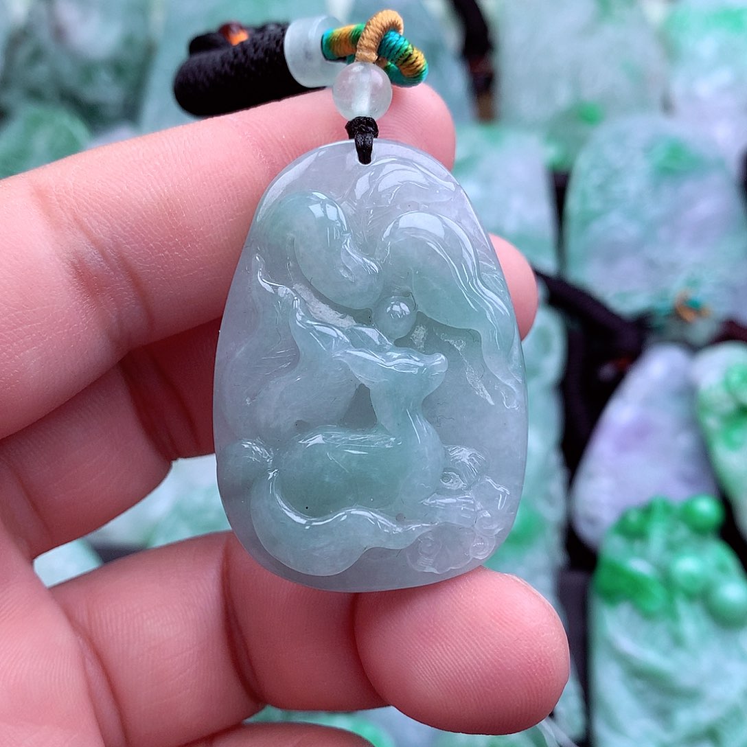 翡翠吊坠(不含链)未镶嵌