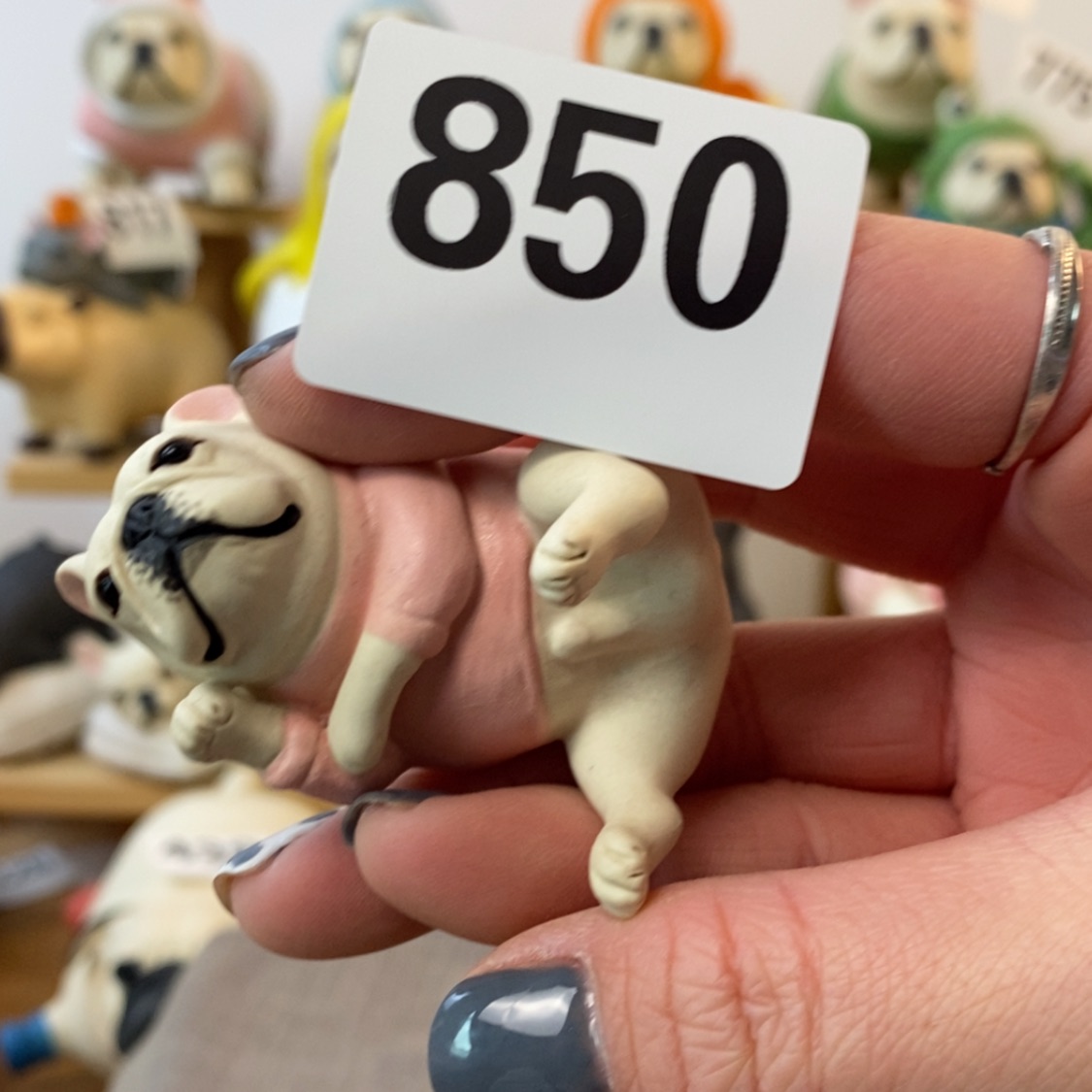 【闪购商品】850奶油躺姿小摆件陶瓷周边