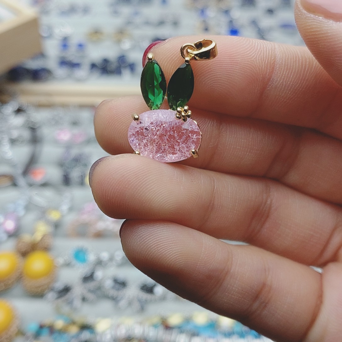 【闪购商品】托帕石耳饰银S925镶嵌