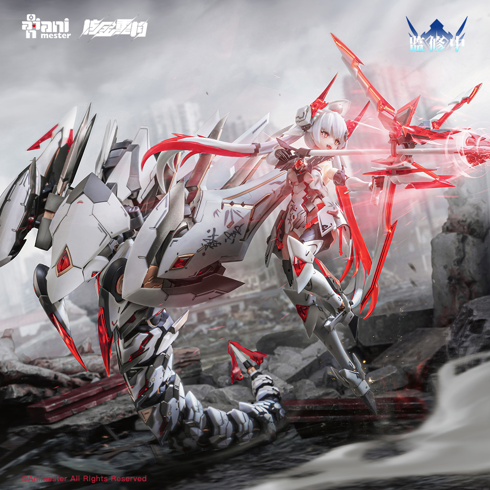  大漫匠Animester 核金重构 拼装1/12机娘紫微星白蛇