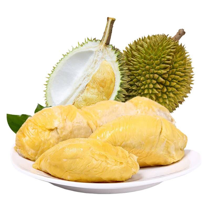 【配送到家】新鲜干尧榴莲一个4-5斤，肉满皮薄核小，一果一称，现拍现发干尧越南