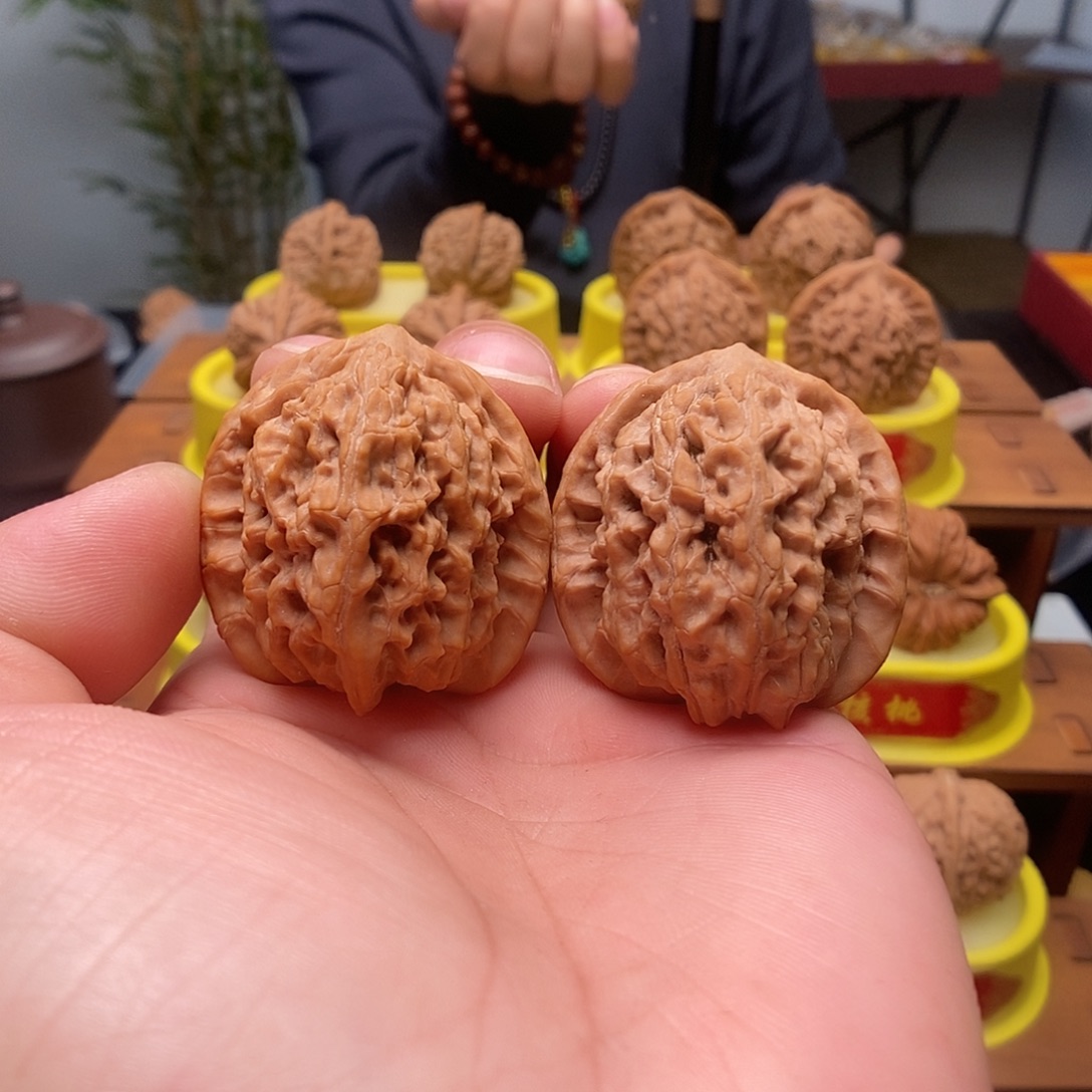 吊坠文玩核桃马老四39