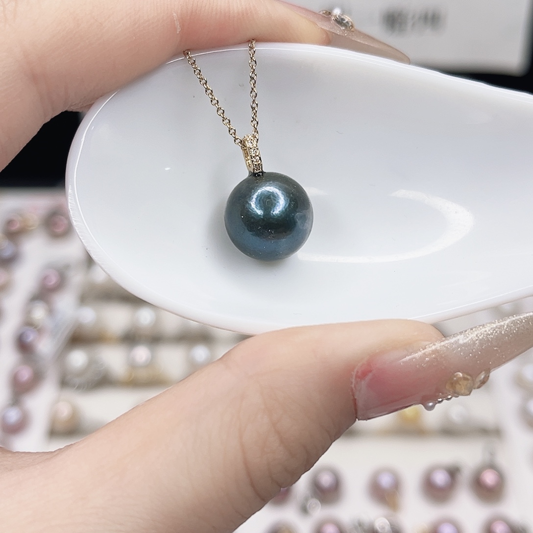 淡水珍珠合金吊坠(赠链)