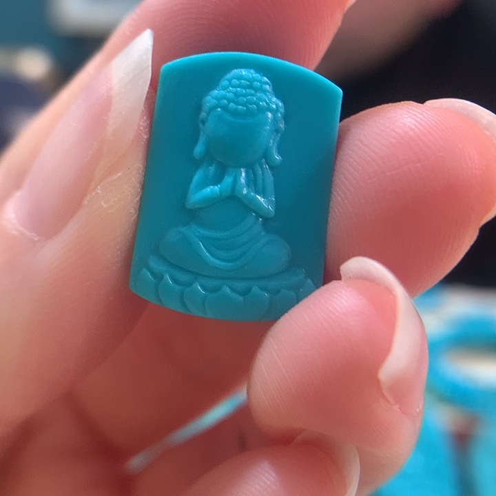 绿松石珠宝奇石未镶嵌