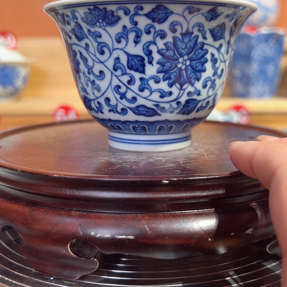 李**静手绘手工陶瓷茶具瑕