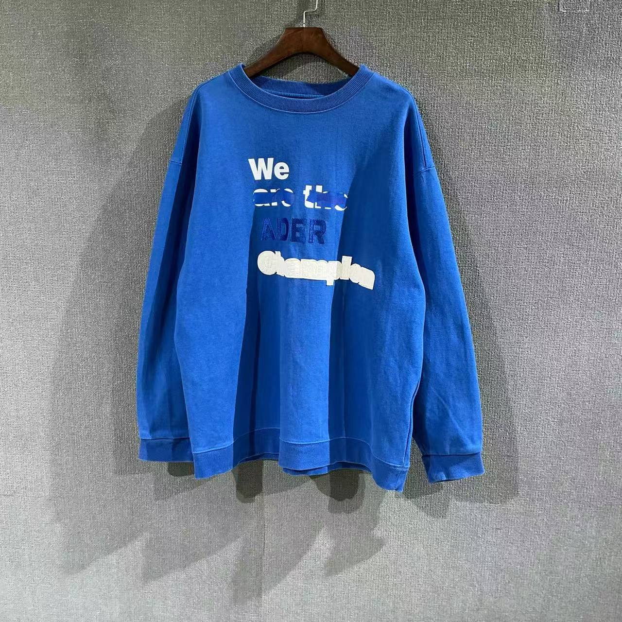 99新 maje ader error（pm）蓝色圆领卫衣 A1码/8642