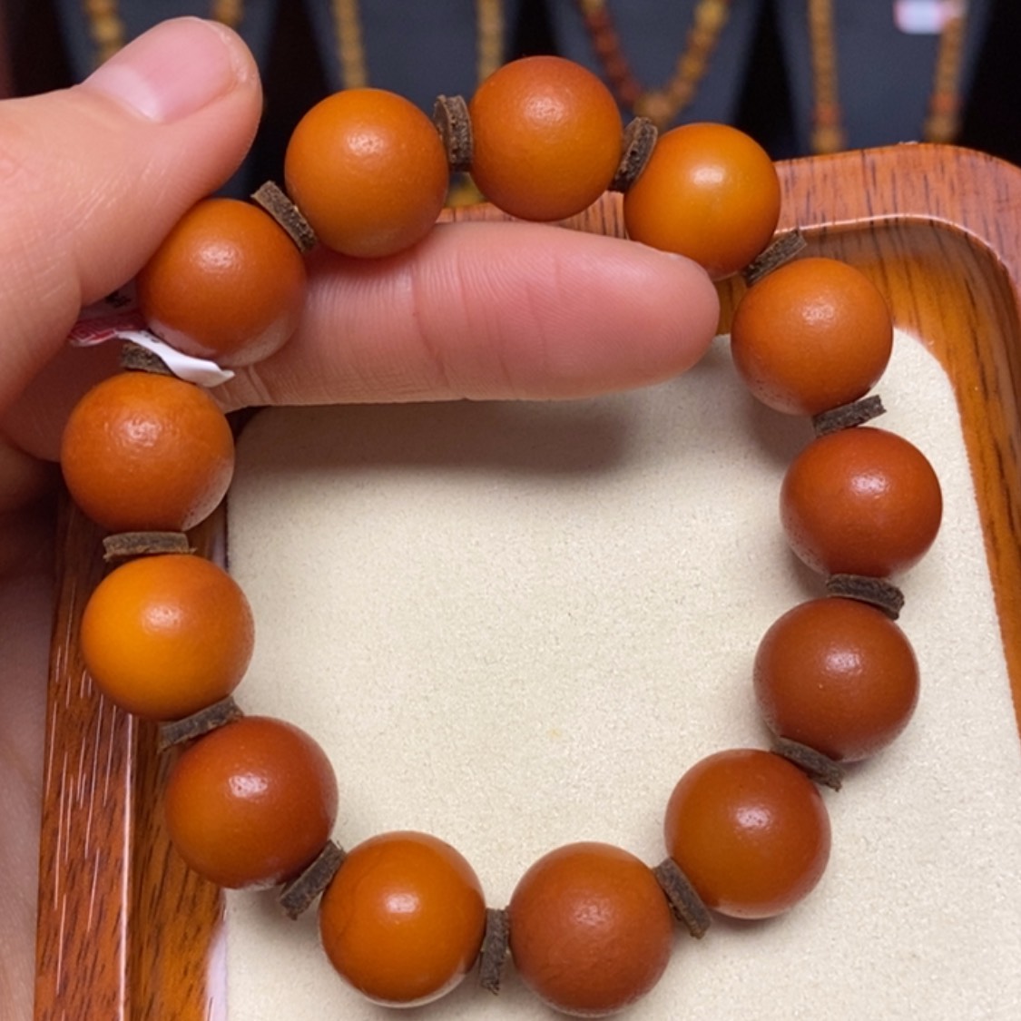 【闪购商品】蜜蜡手链未镶嵌手串