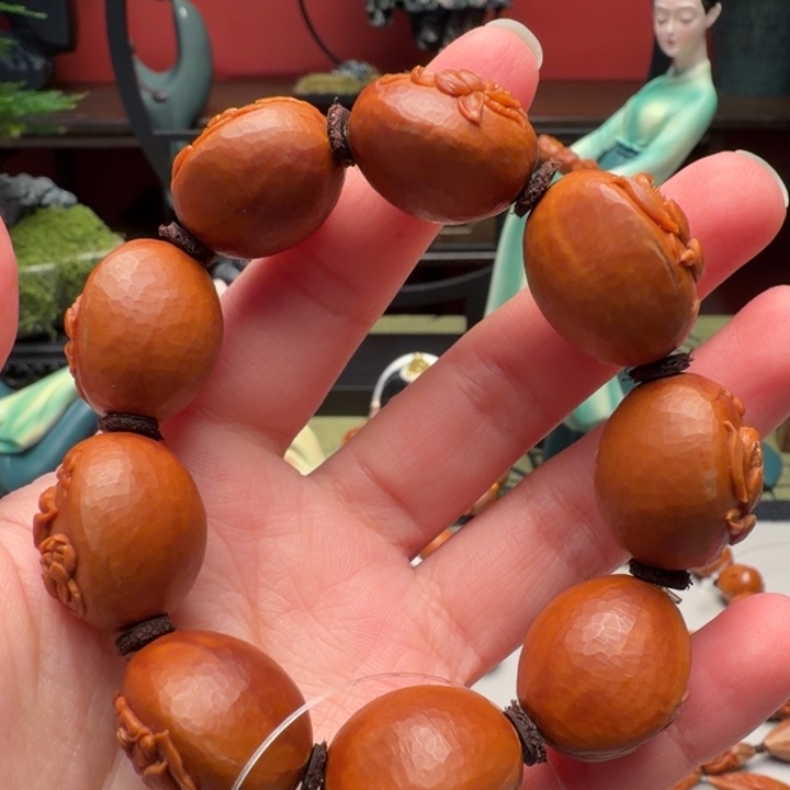 橄榄核手串/手链莲花无相