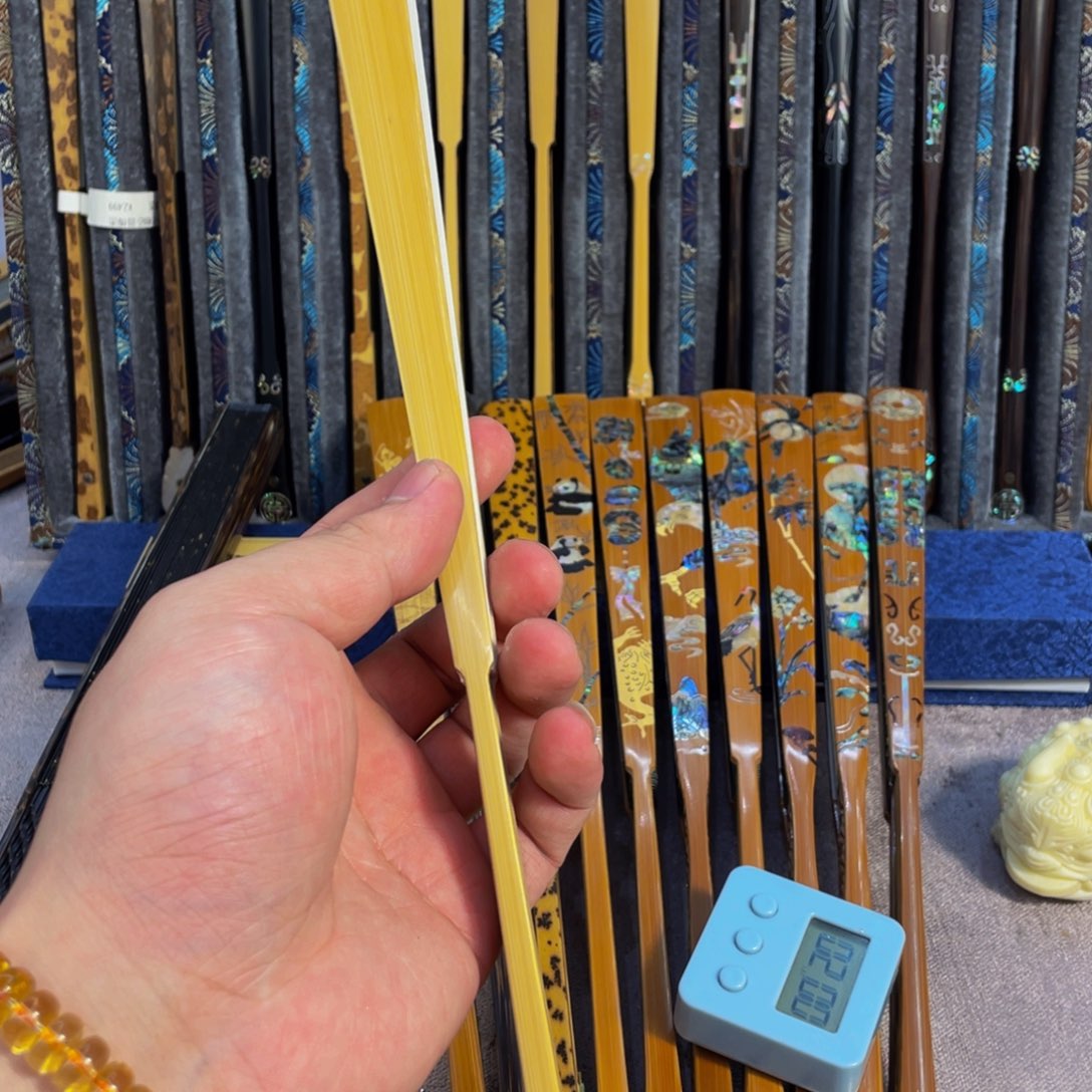 扇子手工制作工艺制作