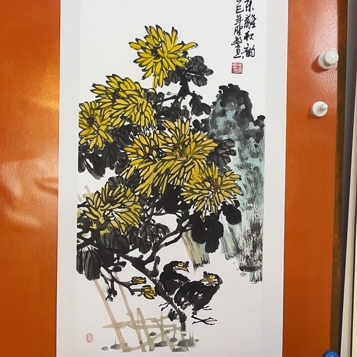 国画张圣敏先生纯手绘作品