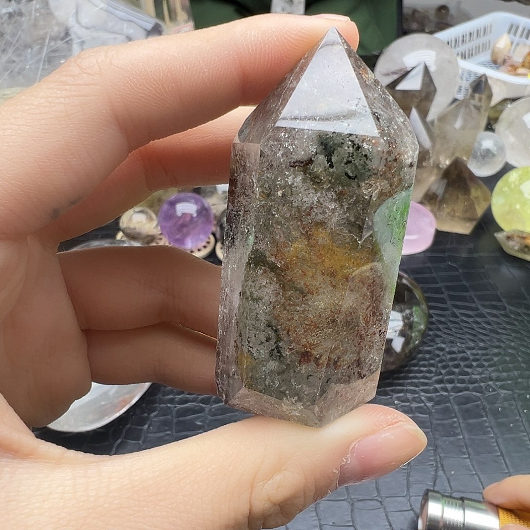 未镶嵌水晶珠宝半成品447水晶