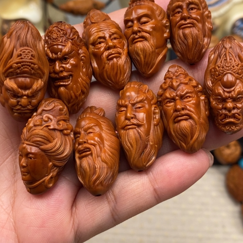 【闪购商品】橄榄核吊坠橄榄手工雕刻工艺