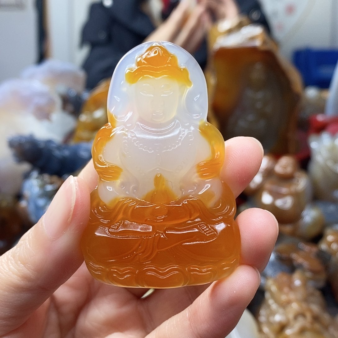 玛瑙/玉髓吊坠未镶嵌