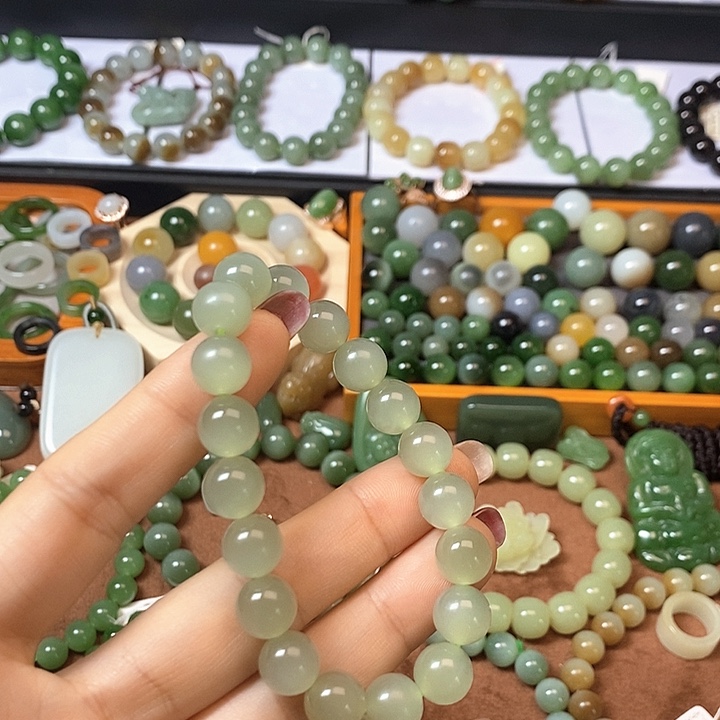 手链未镶嵌和田玉