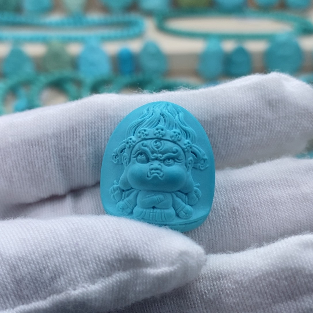 绿松石珠宝奇石未镶嵌