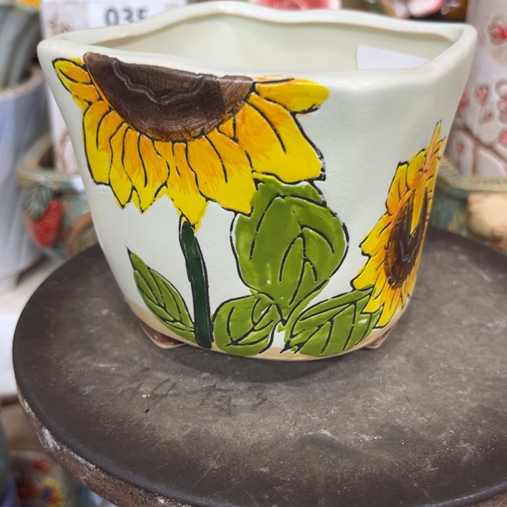 紫砂花盆粗陶材质多肉花盆