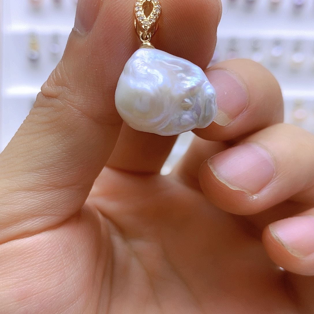 淡水珍珠未镶嵌颈饰