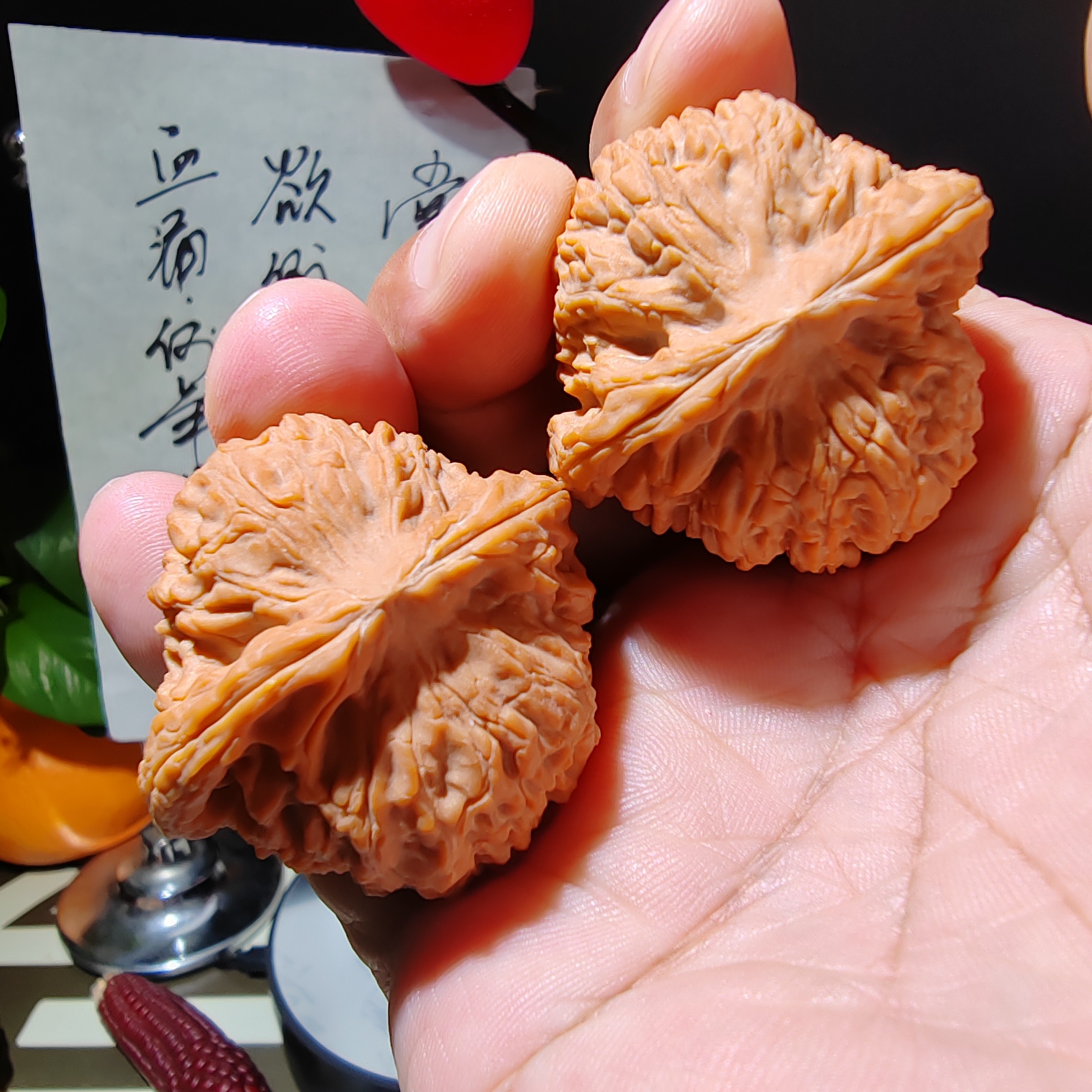 44尺全品无修保真精品文玩核桃-南疆石