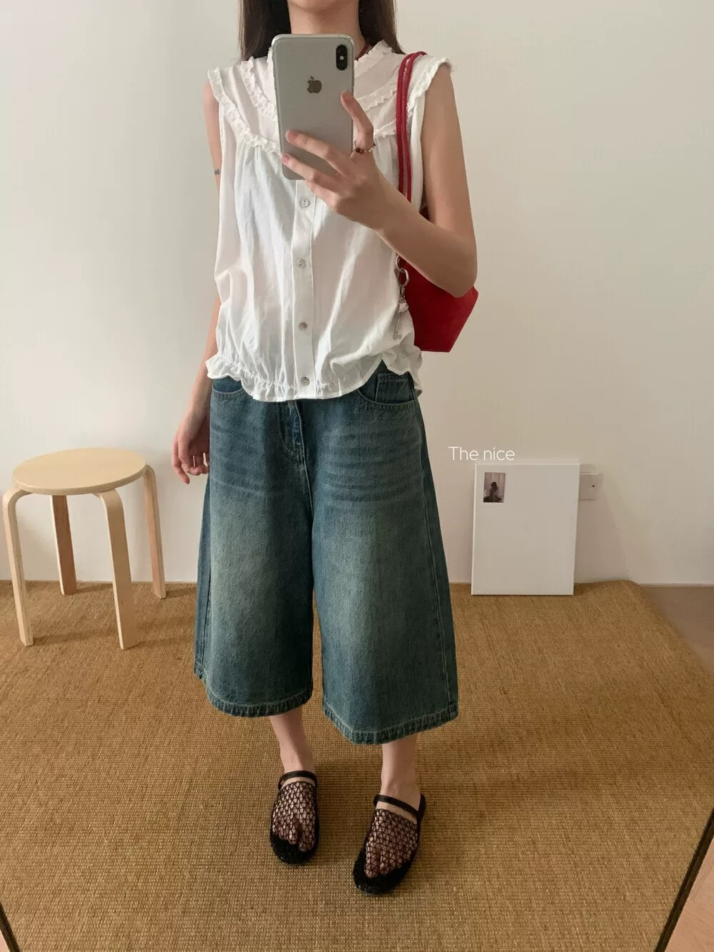 小众设计木耳花边背心衬衫女夏季别致独特气质漂亮上衣潮