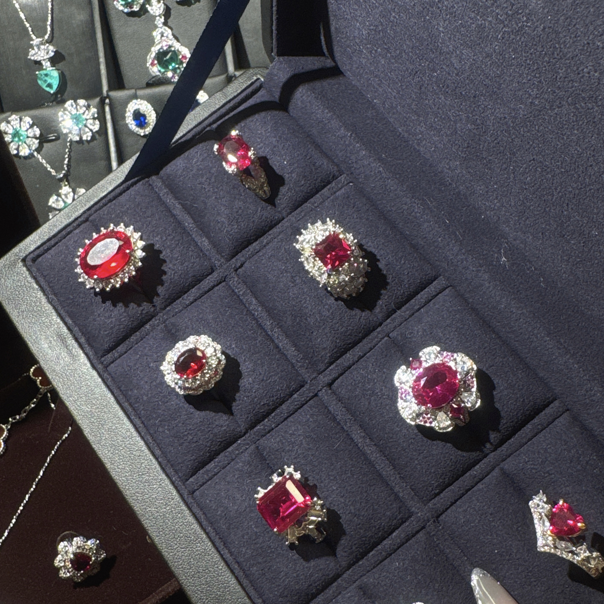 铜合金锆石戒指 直播专用链接~【饰品合集】