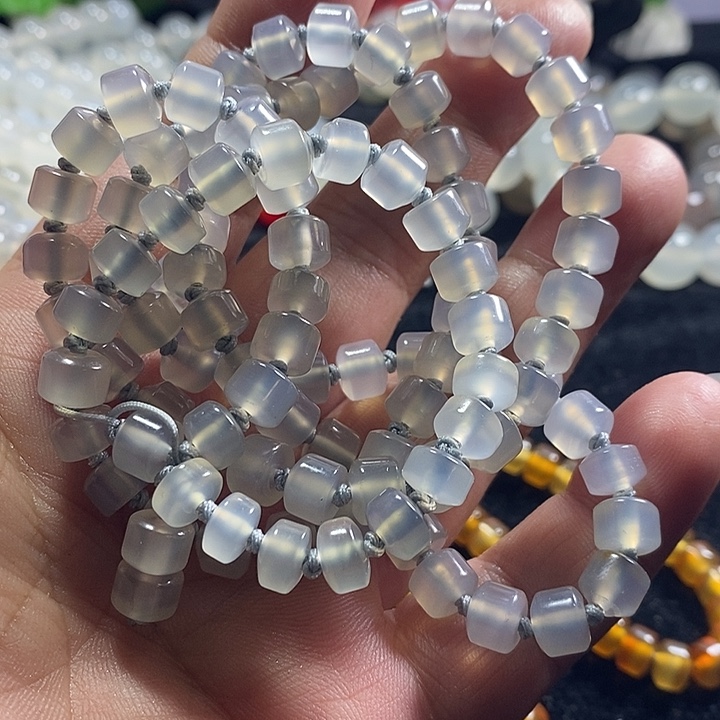 玛瑙/玉髓合金手链