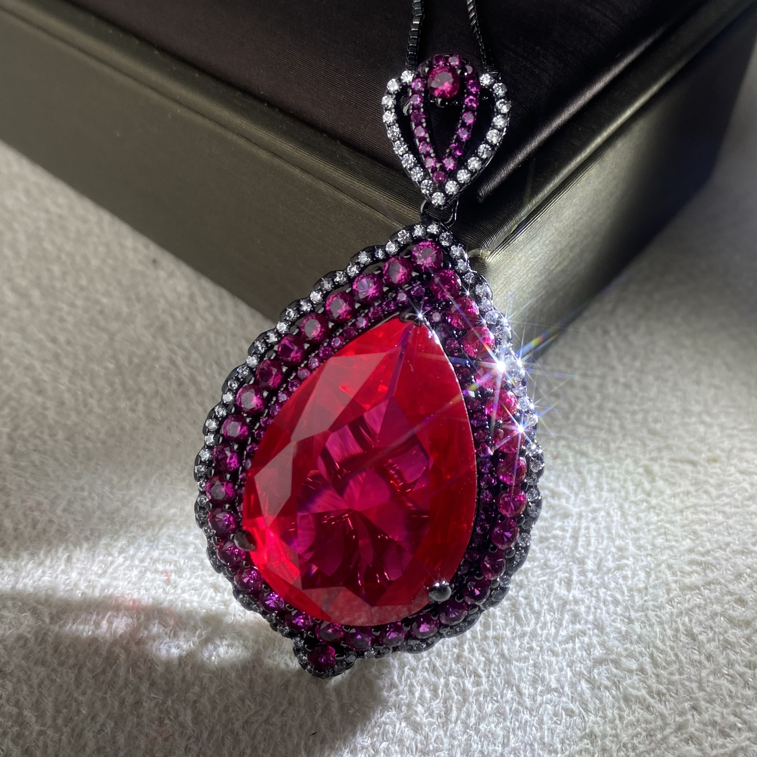 6603红项链--红--精工红项链赠礼盒