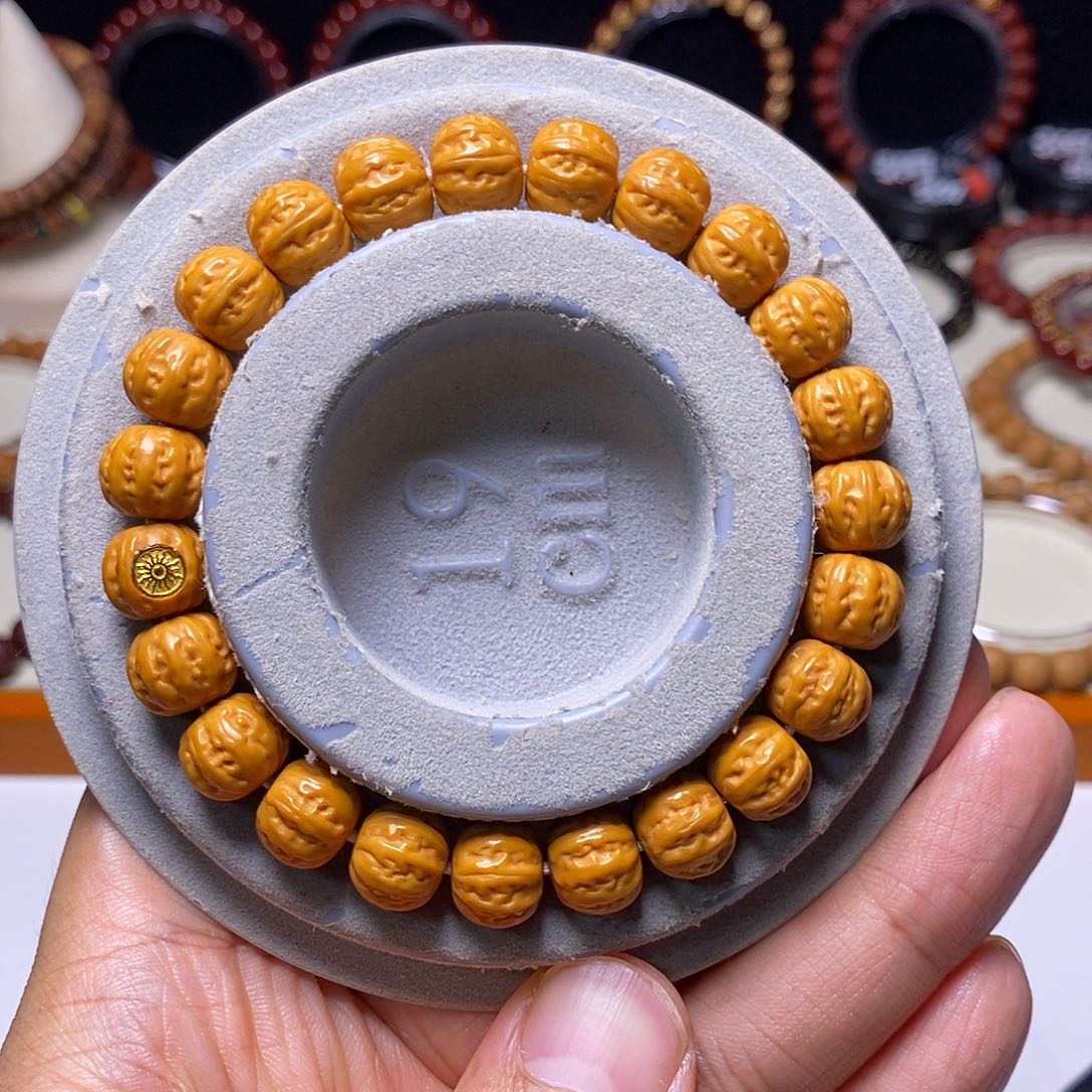 手串猴头核桃单标京八棱尺寸10+全品