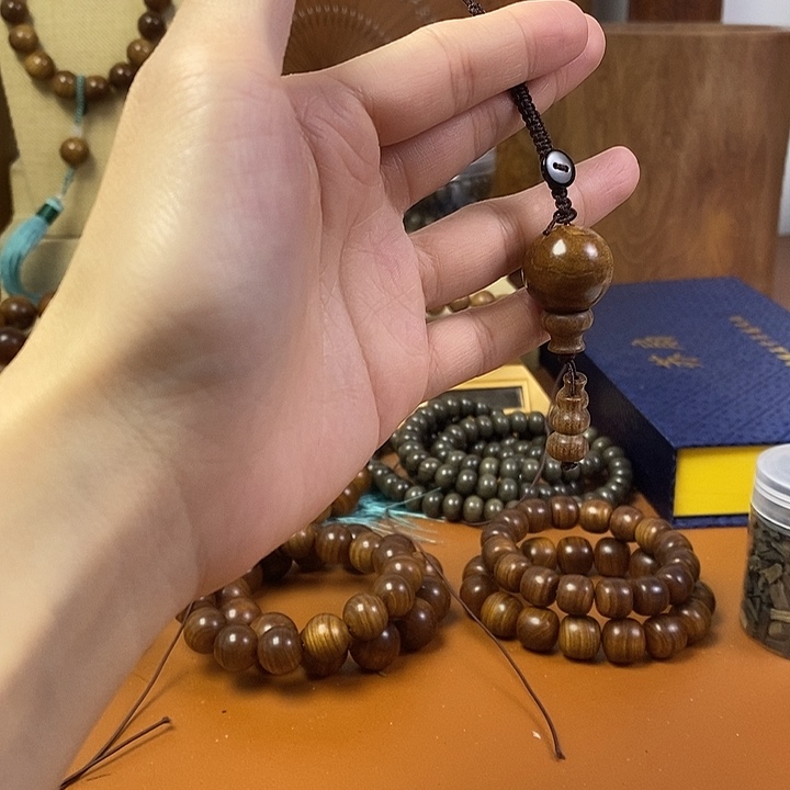 檀香木老山檀香2.0单珠挂件