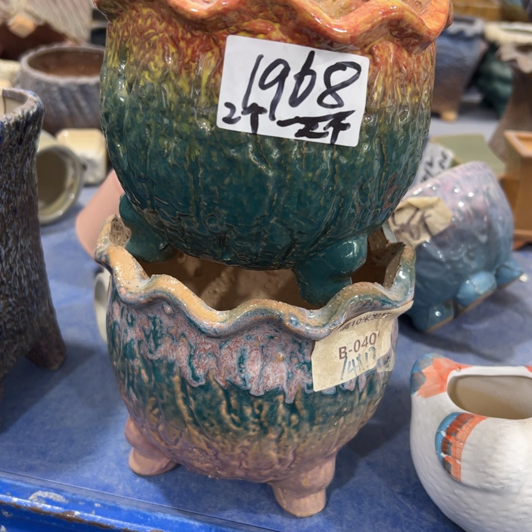 陶瓷陶瓷多肉花盆@@1968