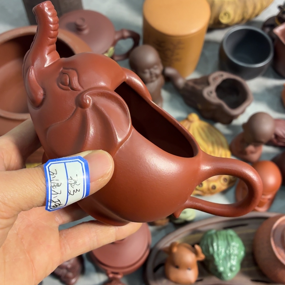 紫砂茶杯瑕疵不退不换介意勿拍