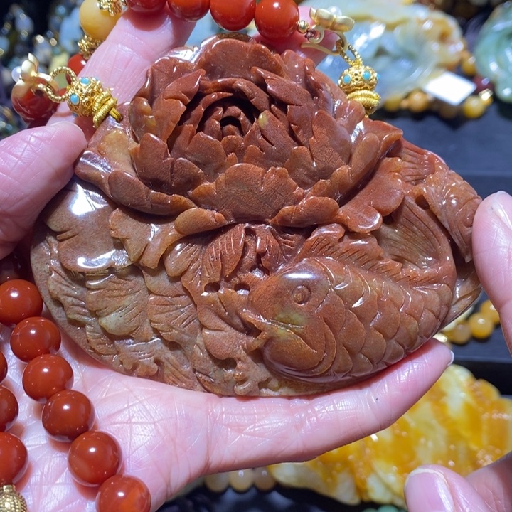 岫玉岫玉吊坠未镶嵌