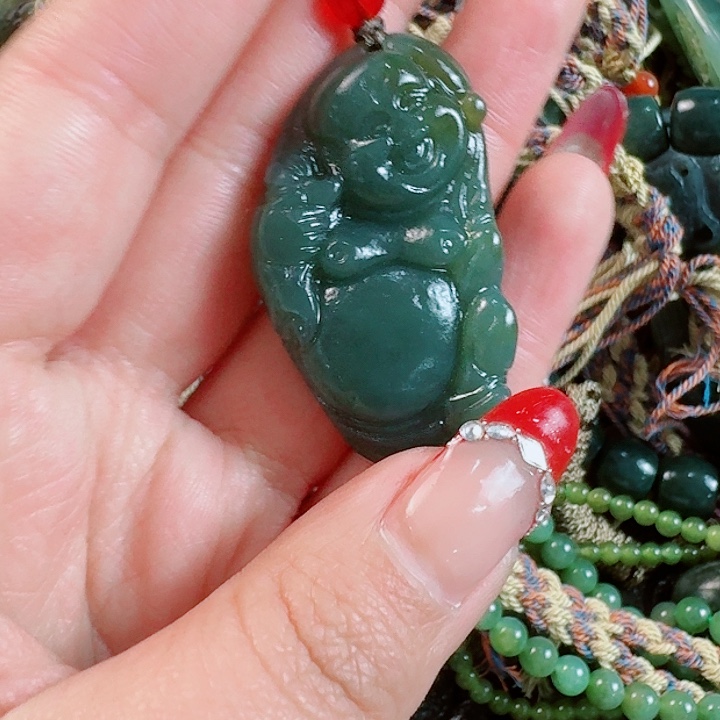 和田玉把件未镶嵌